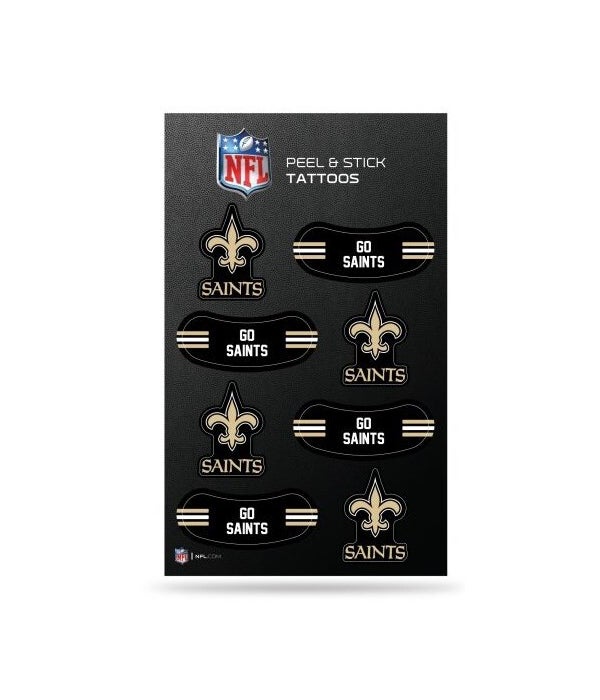 TATTOO VARIETY PACK - NEW ORLEANS SAINTS