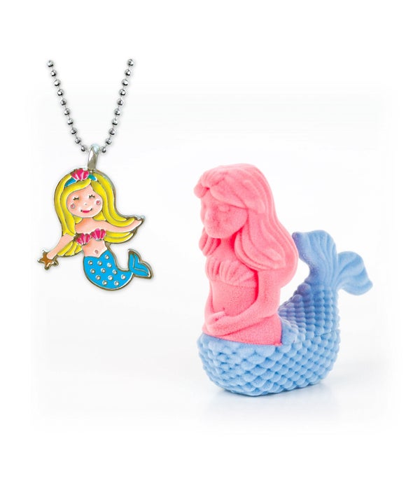 Mermaid Pendant w/Box