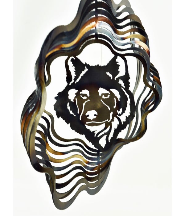 WOLF HEAD 13.5-Inch Wind spinners
