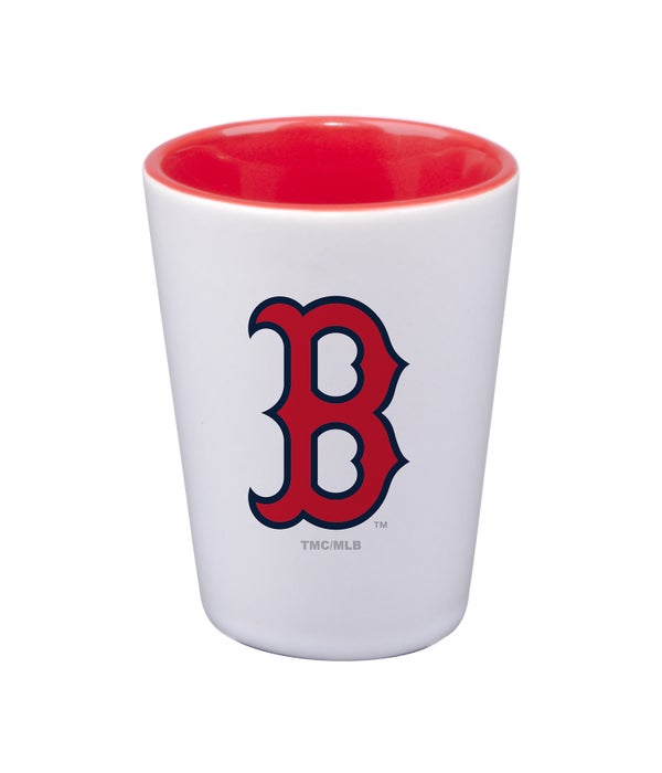 BOSTON RED SOX WHITE SHOT GLASS