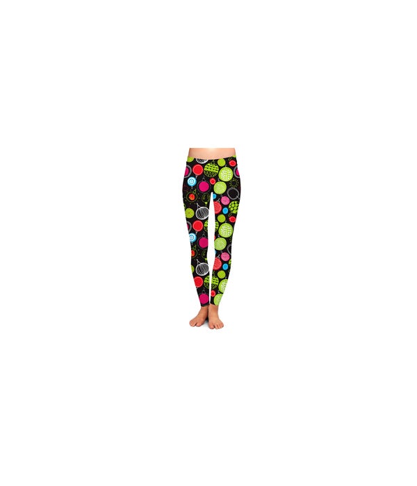 S/M Decked Out Christmas Leggings 3PC