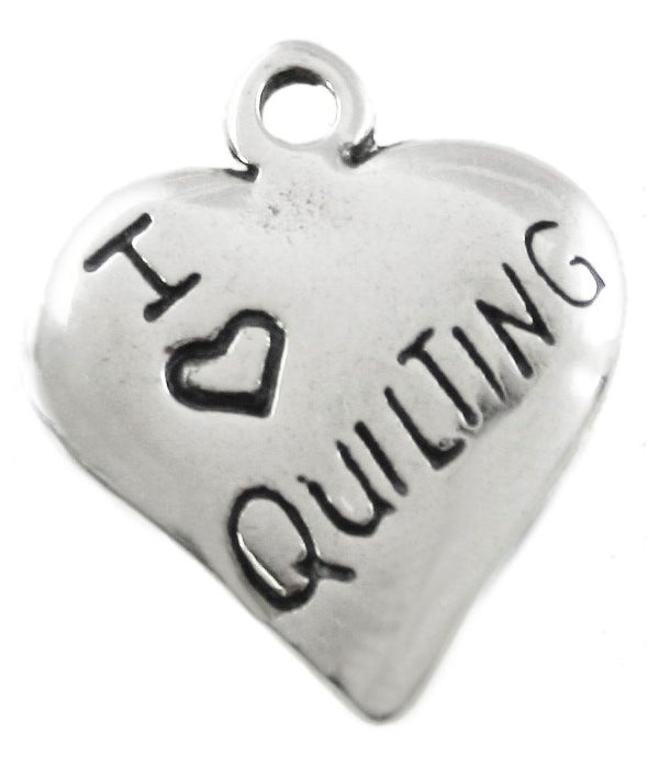 I LOVE QUILTING HEART