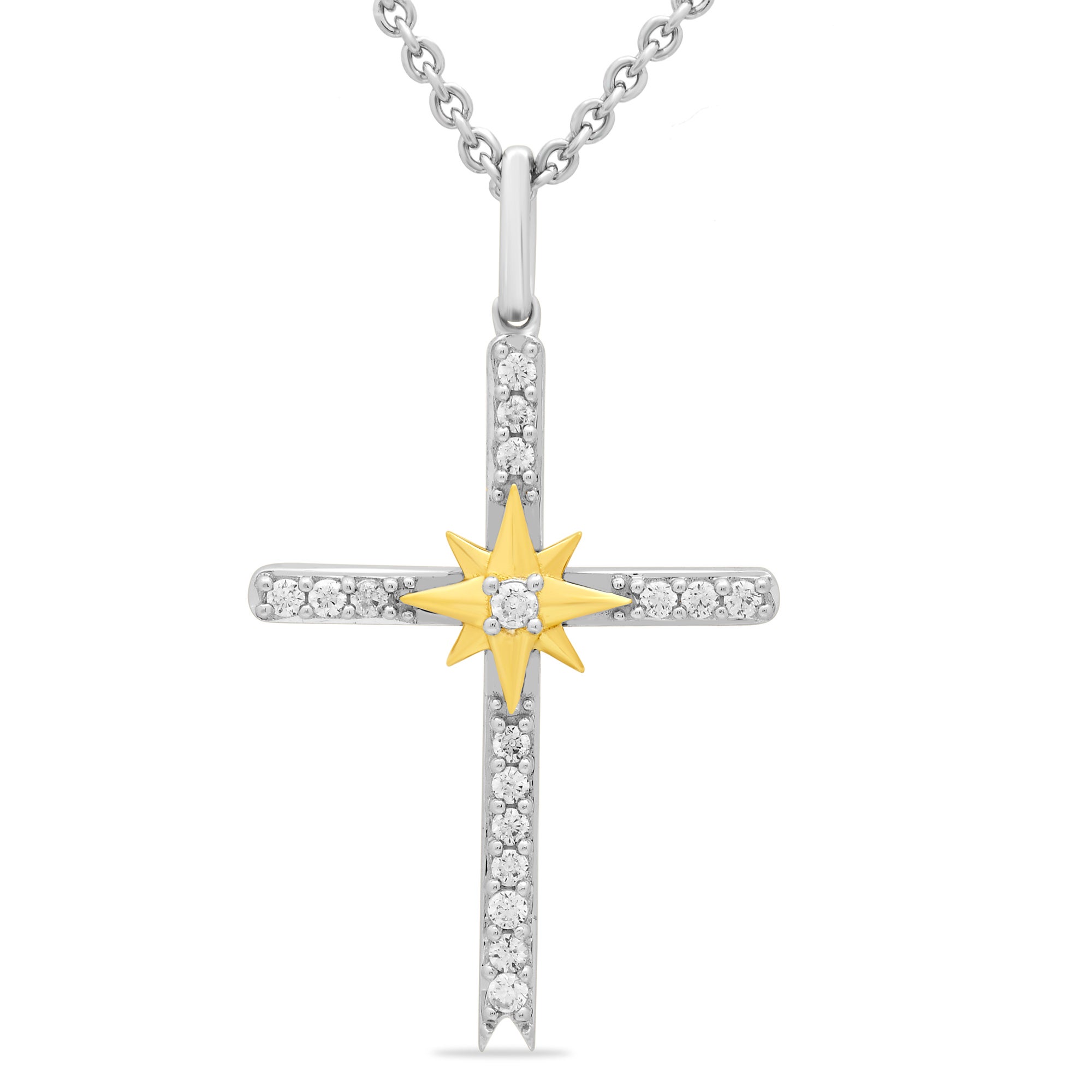 Hyde Park Collection Platinum & 18K White Gold Pearl, Diamond & Enamel  Station Necklace-54479 - Hyde Park Jewelers