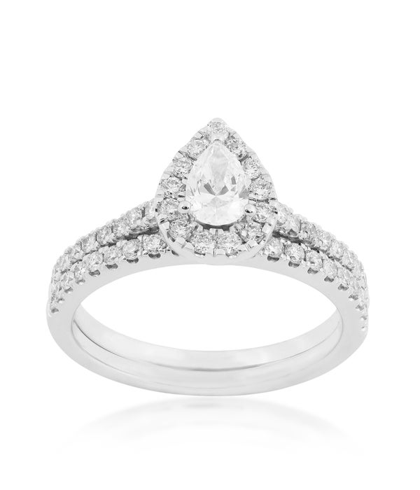 SPECIAL OFFER - 1 CTTW Lab Grown Halo Ring