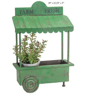 'Farm Fresh' Wall Cart