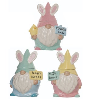 Easter Bunny Gnome Candy Jar