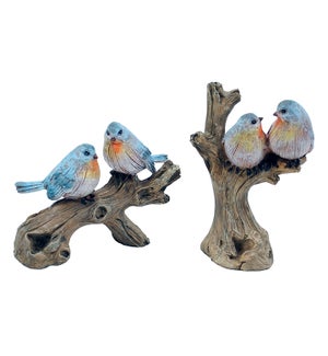Birds on Branch - Set/2