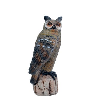 Natural Owl Figure