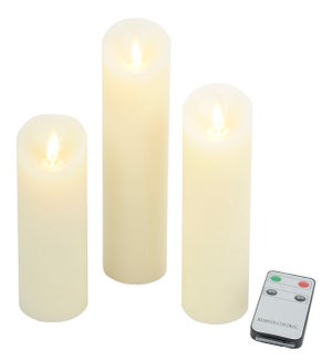 LED Candles BTR2AA Set/3