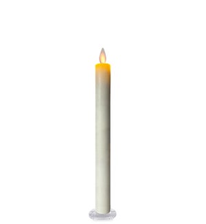 Cream LED Candle Tapers - Pk/2