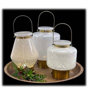 Glacial Glass Lamp Bundle - 9