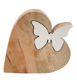 Medium Heart Butterfly Puzzle