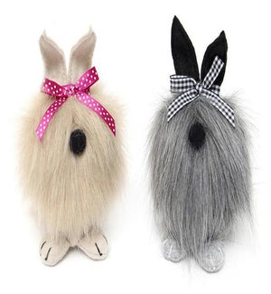 Plush Dog w/Bow 