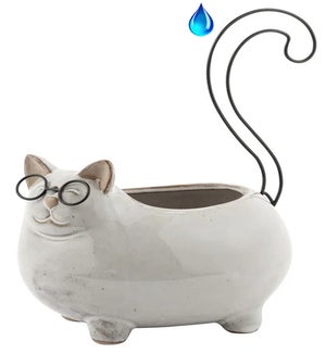 Groovy Cat Planter