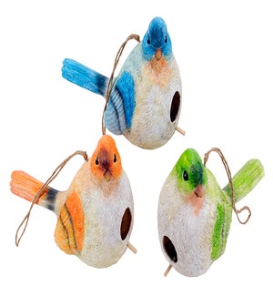 Colored Bird Birdhouse