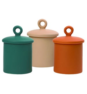 Round Container with Lid