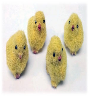 Fuzzy Chicks in Box  - Set/12