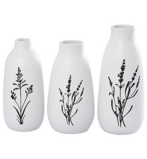 Wildflower Vases - Set/3