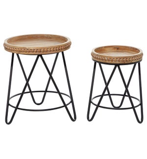 Round Accent Tables - Set/2