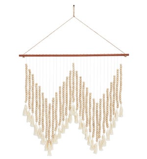 Bead Curtain with Tassels