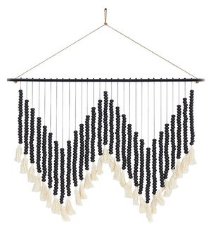 Bead Curtain with Tassels