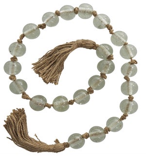 Clear Glass Bead Rope