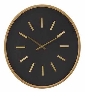 Black Modern Wall Clock