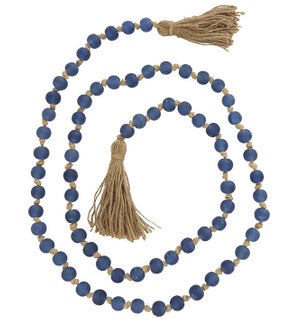 Midnight Blue Frost Bead Rope