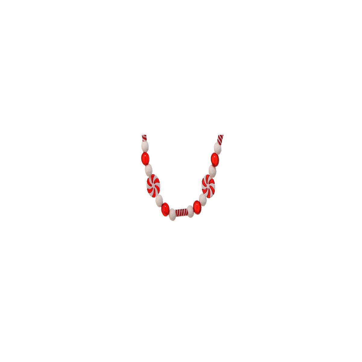 Peppermint Mixed Bead Garland