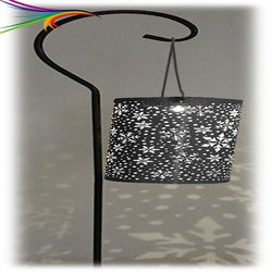LED Solar Snowflake Lantern Stake