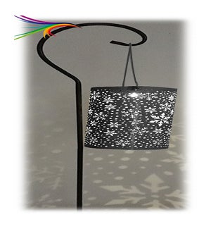LED Solar Snowflake Lantern Stake