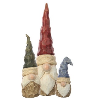 Carved Gnomes - Set/3