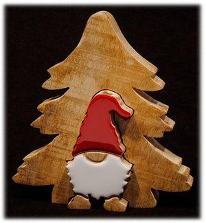 Wood Gnome in Tree Puzzle