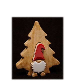 Wood Gnome in Tree Puzzle