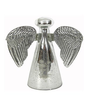 Small Mercury Glass Angel