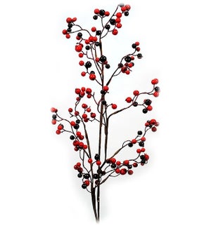 Burgundy Berry Branch