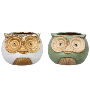 Owl Pot Planter