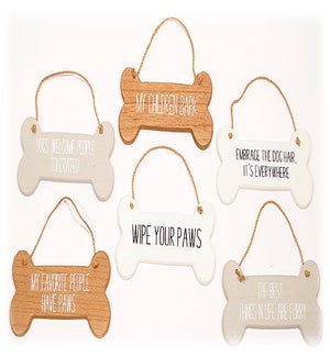 Hanging Bone Sign 