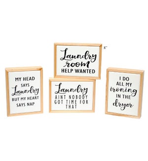 'Laundry' Sign