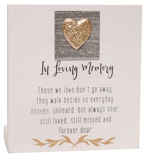 In Loving Memory Plaque