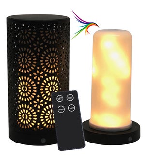 LED Magic Flame Light w/Timer and Remote