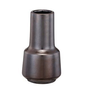 Electroplated Gunmetal Vase