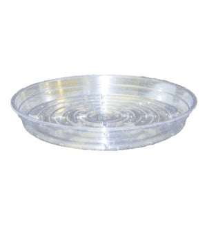 Clear Vinyl Saucers A - 4" W