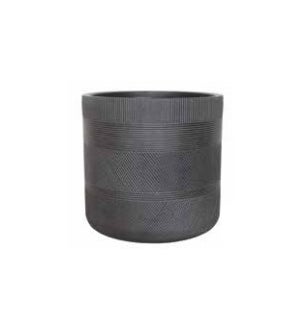Midmod Cylinder - Washed Black - 9 1/2" W