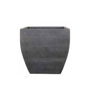 Midmod Tapered Square - Washed Black - 13 3/4" W