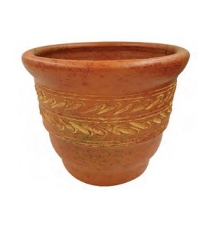 Bell Pot - Terracotta/Red - 15 1/2" W