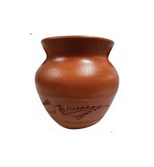 Bean Pot - Sealed Terracotta/Red - 14" W