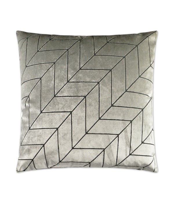 Villa Square Silver Pillow
