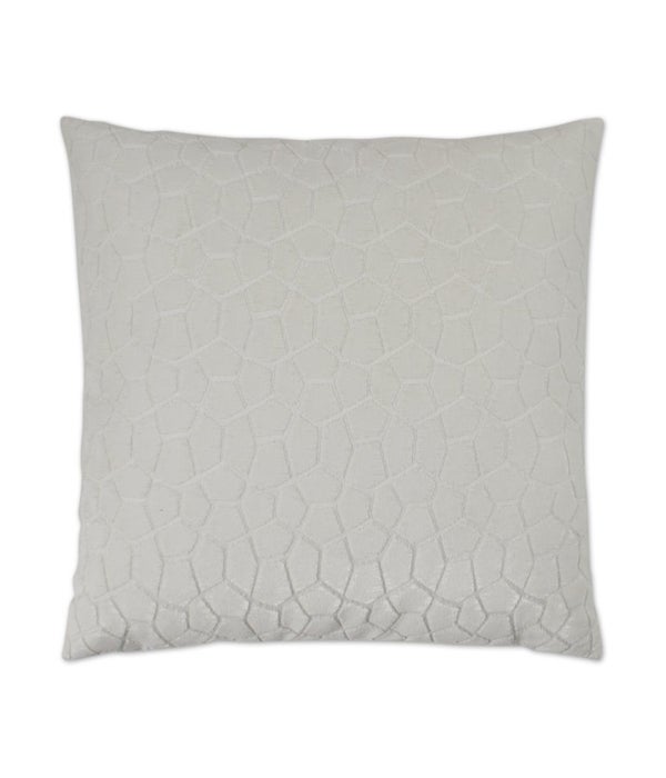 Flintstone Square White Pillow