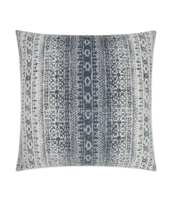 Laplander Square Blue Pillow
